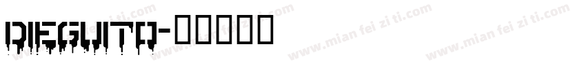 DIEGUITO字体转换