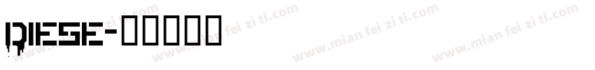 Diese字体转换