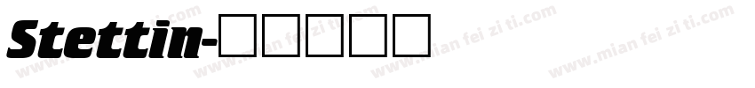 Stettin字体转换
