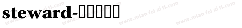 steward字体转换