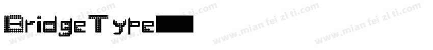 BridgeType字体转换