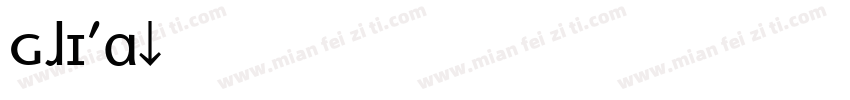 GWIPA字体转换