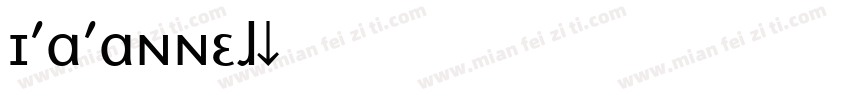 IPAPANNEW字体转换
