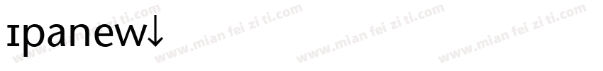 Ipanew字体转换