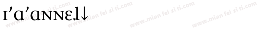 IPAPANNEW字体转换