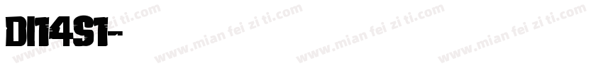 di1451字体转换