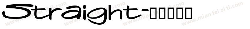 Straight字体转换