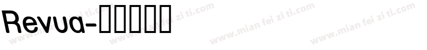 Revua字体转换