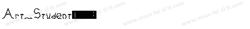 Art_Student字体转换