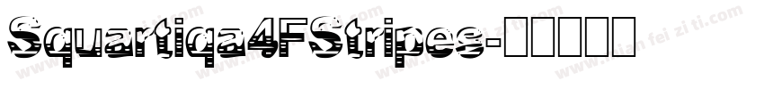 Squartiqa4FStripes字体转换