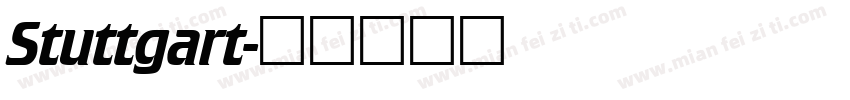 Stuttgart字体转换