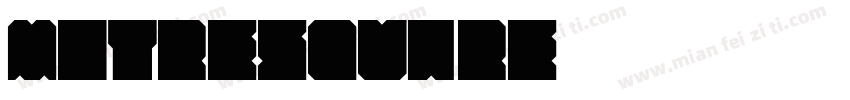 MitreSquare字体转换