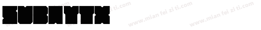 SUBAYTX字体转换