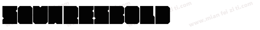 squaresbold字体转换