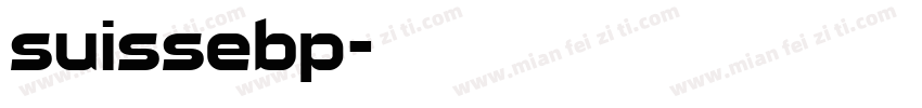 suissebp字体转换