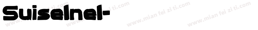 Suiselnel字体转换
