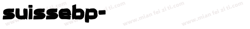 suissebp字体转换