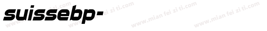 suissebp字体转换