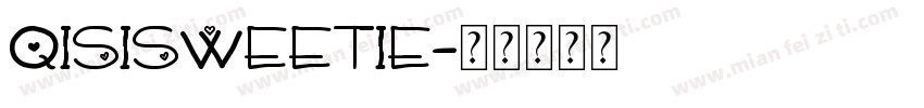 QisiSweetie字体转换