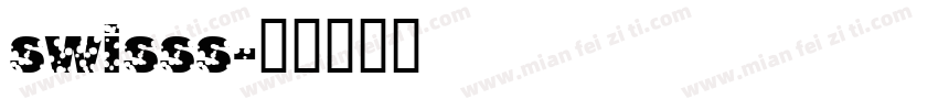 swisss字体转换