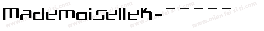 MademoiselleK字体转换