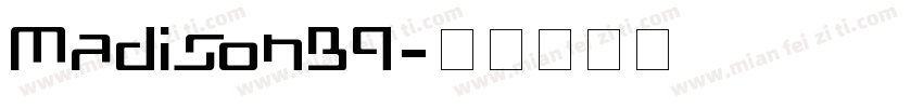MadisonBQ字体转换