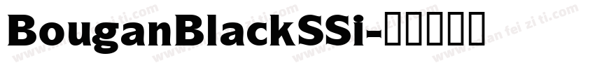 BouganBlackSSi字体转换