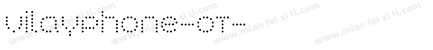 Vilayphone-OT字体转换