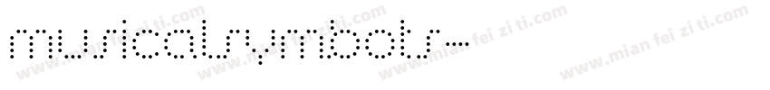 musicalsymbots字体转换