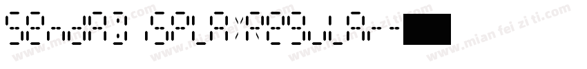 SendaDisplayRegular字体转换