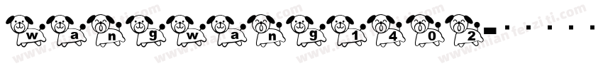 wangwang1402字体转换