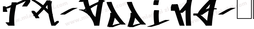 TA-booing字体转换