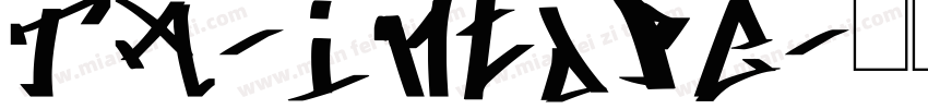 TA-intore字体转换