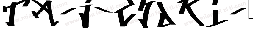 TA-j_choki字体转换