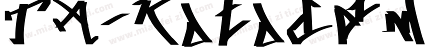TA-kotodama_r字体转换
