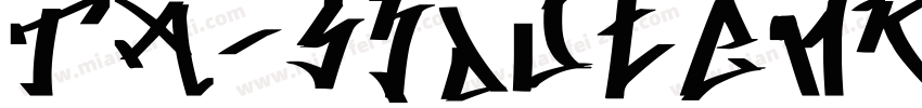 TA-shoutenkaku字体转换
