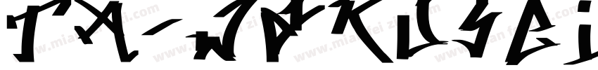 TA-wakuseiA_b字体转换