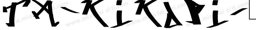 TA_kikori字体转换