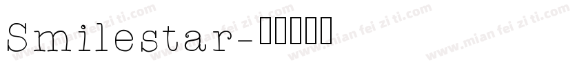 Smilestar字体转换