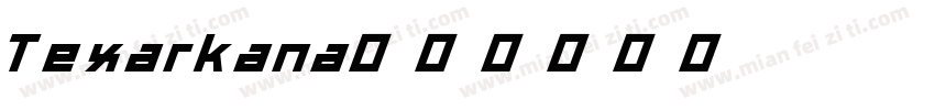 Texarkana字体转换