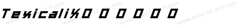 TexicaliX字体转换