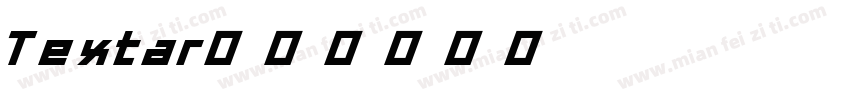 Textar字体转换