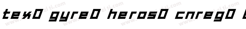tex_gyre_heros_cnreg字体转换