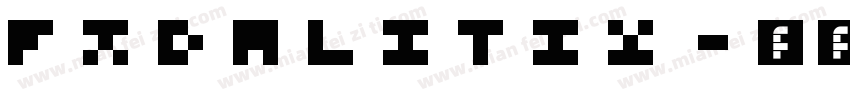FZDaLiTiS字体转换