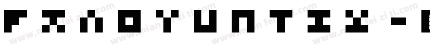 FZMoYunTiS字体转换