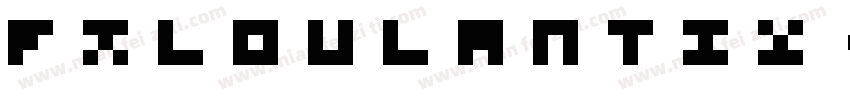 fzloulantis字体转换