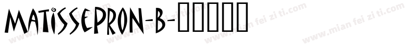 MatisseProN-B字体转换