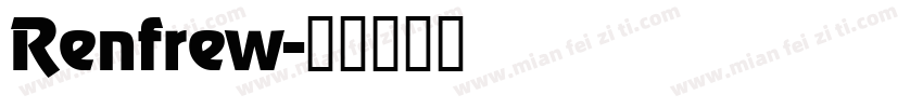 Renfrew字体转换