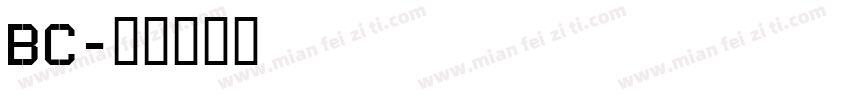 BCyunque字体转换