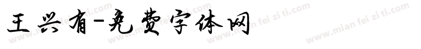 王兴有字体转换